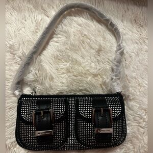 NWT Michael Kors Black sparkle Handbag
